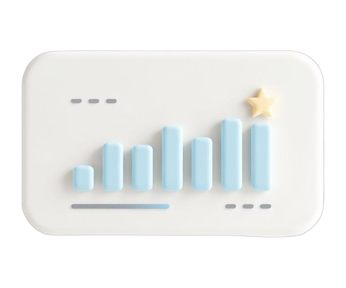 Email conversation statistics and rating illustration