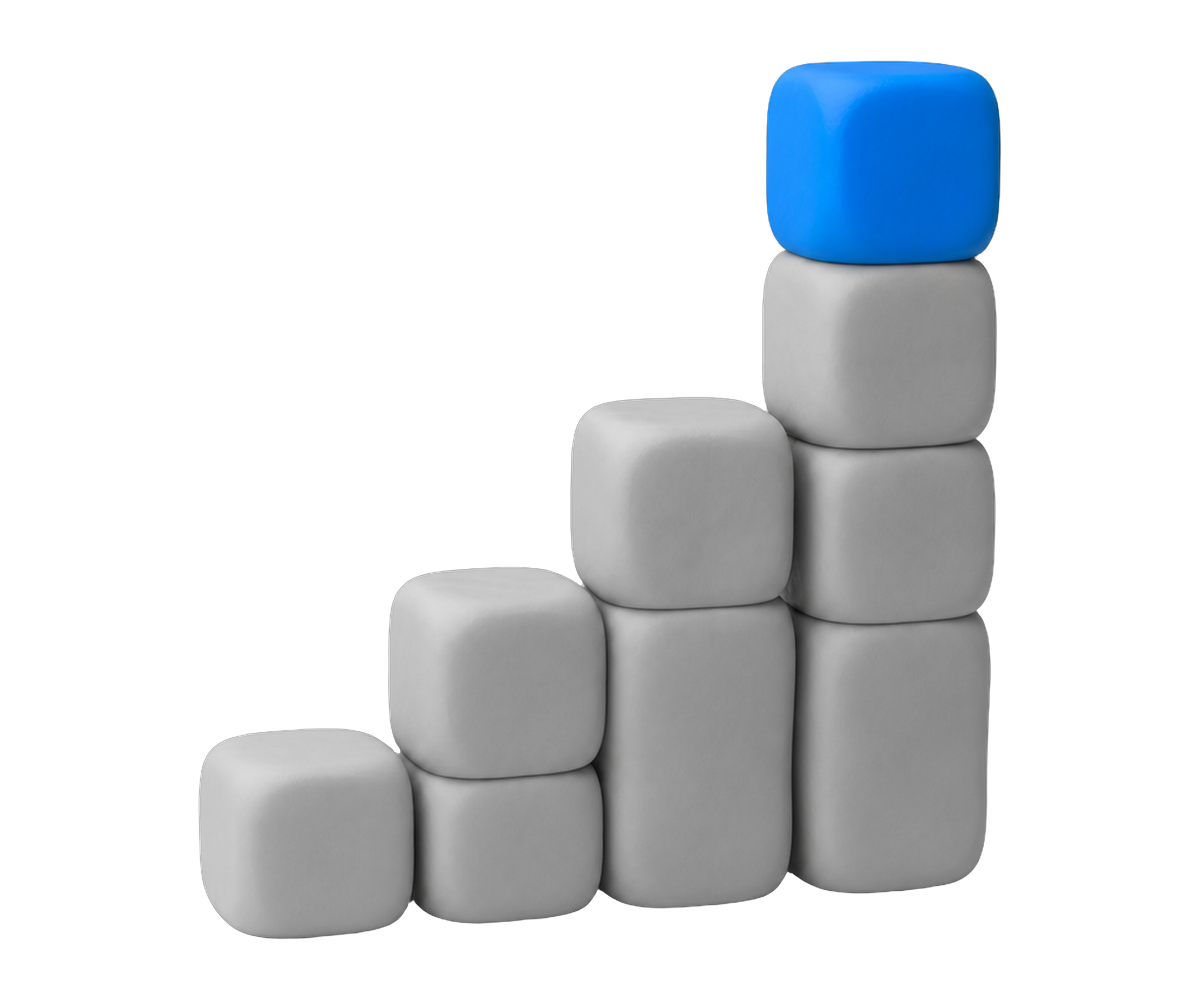 Scalable communication workflow illustration