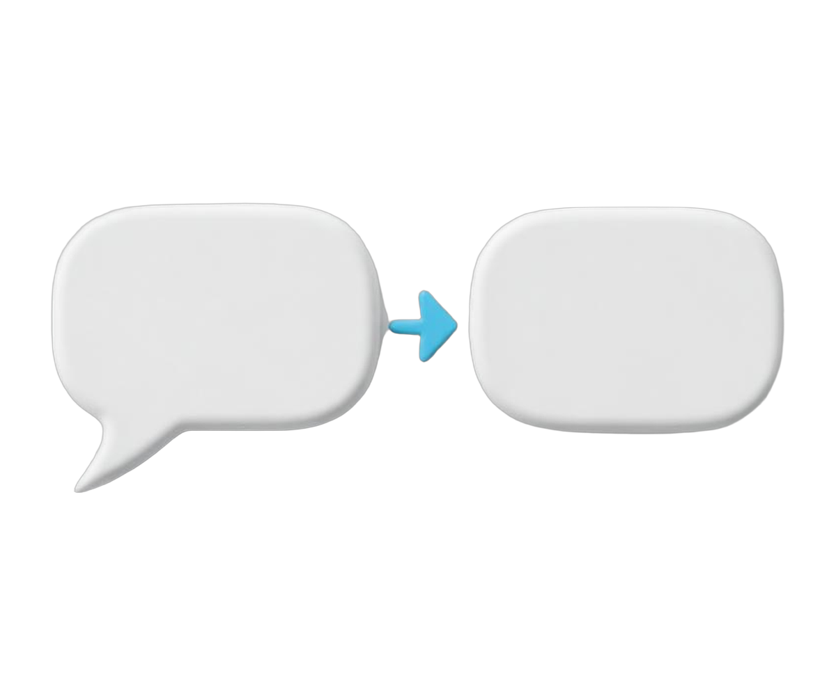 Two-way conversation sync